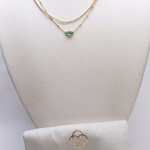 Emilie Silver Multi-Strand Necklace in Azalea Illusion – Kendra Scott main image 0